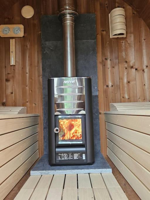 מלון Haaltert Camper Met Sauna En Zwembad In De Rand Van De Vlaamse Ardennen מראה חיצוני תמונה