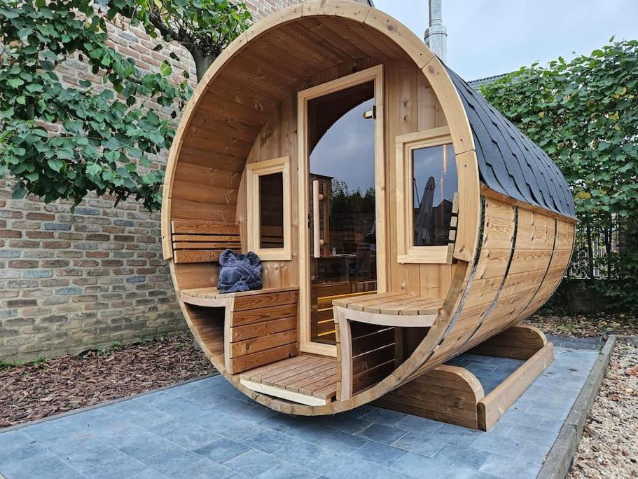 מלון Haaltert Camper Met Sauna En Zwembad In De Rand Van De Vlaamse Ardennen מראה חיצוני תמונה